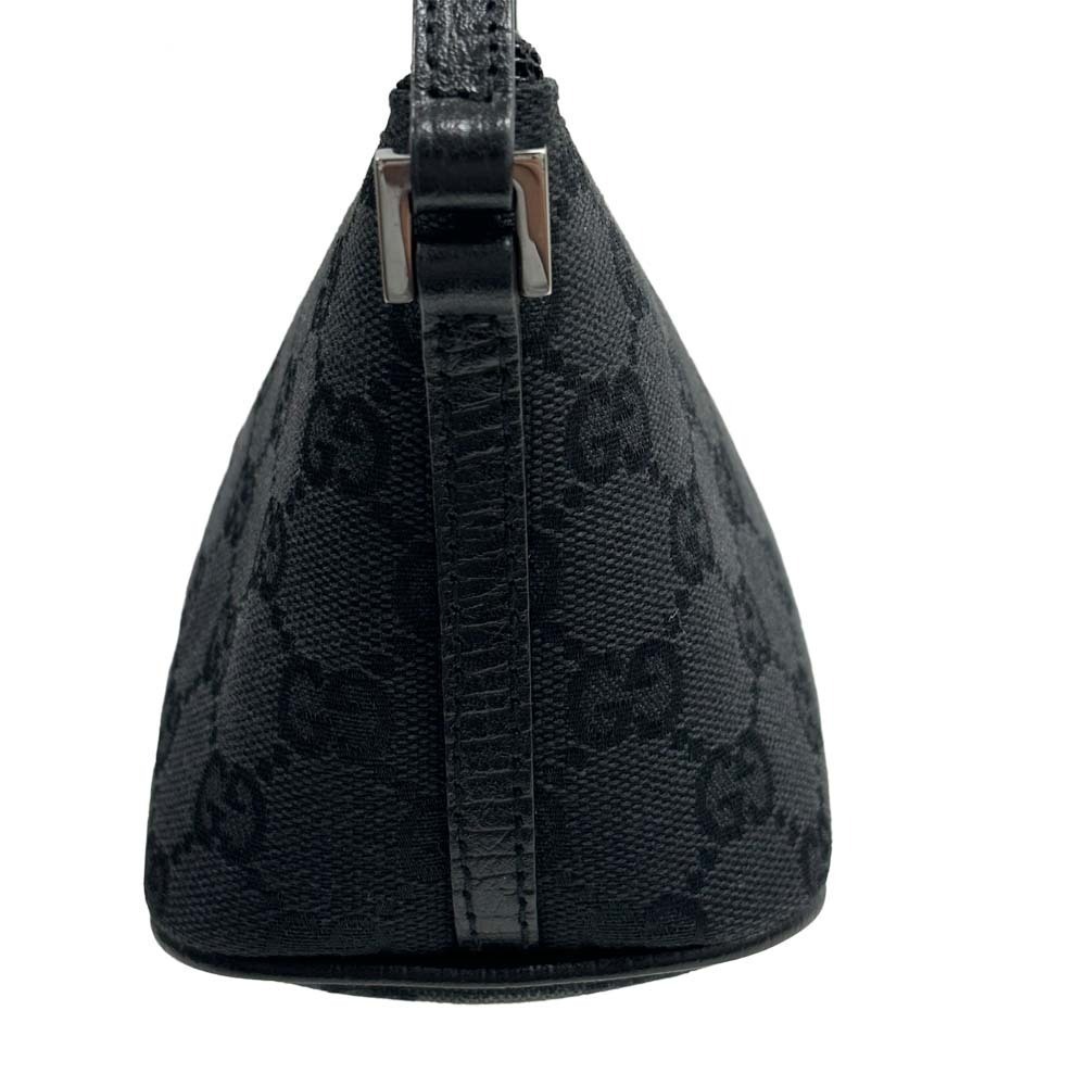 Gucci GG Handbag Black Canvas - Picture 6 of 10